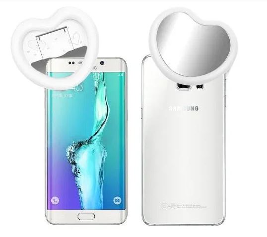 Heart selfie light